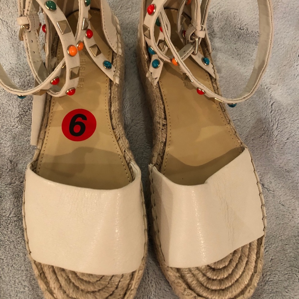 Marc Fisher Platform Espadrille Sandals